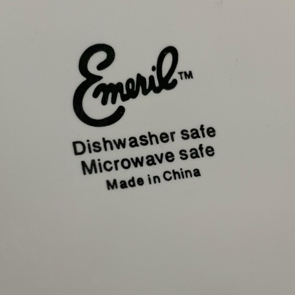 Emeril W. C. Designs Earthenware Utensils Espresso with Saucers ☕️ Set of Four - Picture 13 of 13